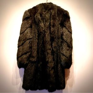 Brown 70s Fur Coat - Vintage Unbranded